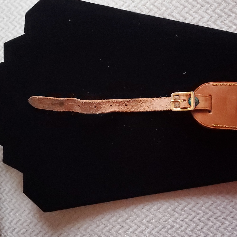 Louis Vuitton Leather Luggage Tag - Picture 10 of 13